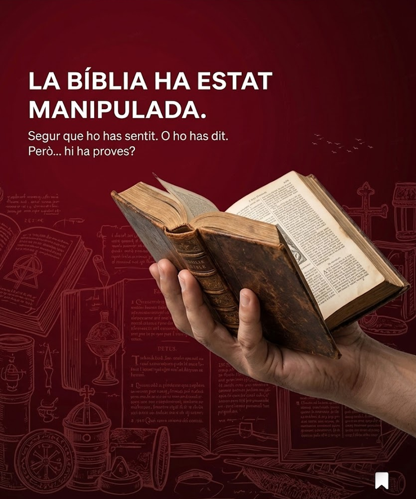 La Biblia ha estat manipulada? - Publicacio de @quiesdeu